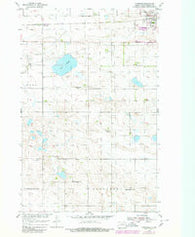 Tunbridge North Dakota Historical topographic map, 1:24000 scale, 7.5 X 7.5 Minute, Year 1954