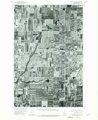 Turtle Lake NW North Dakota Historical topographic map, 1:24000 scale, 7.5 X 7.5 Minute, Year 1974
