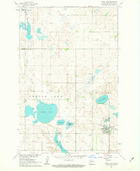Turtle Lake North Dakota Historical topographic map, 1:24000 scale, 7.5 X 7.5 Minute, Year 1961