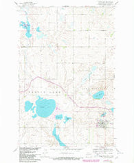Turtle Lake North Dakota Historical topographic map, 1:24000 scale, 7.5 X 7.5 Minute, Year 1961