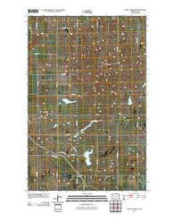 Turtle Creek NE North Dakota Historical topographic map, 1:24000 scale, 7.5 X 7.5 Minute, Year 2011