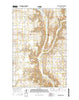 Turtle Creek NW North Dakota Current topographic map, 1:24000 scale, 7.5 X 7.5 Minute, Year 2014