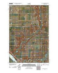 Turtle Creek SW North Dakota Historical topographic map, 1:24000 scale, 7.5 X 7.5 Minute, Year 2011