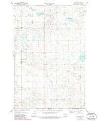 Tuttle SW North Dakota Historical topographic map, 1:24000 scale, 7.5 X 7.5 Minute, Year 1972