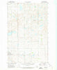 Tuttle North Dakota Historical topographic map, 1:24000 scale, 7.5 X 7.5 Minute, Year 1972
