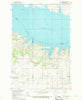 Twin Buttes North Dakota Historical topographic map, 1:24000 scale, 7.5 X 7.5 Minute, Year 1967