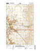 Valley City East North Dakota Current topographic map, 1:24000 scale, 7.5 X 7.5 Minute, Year 2014