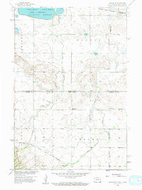 Veblen NE North Dakota Historical topographic map, 1:24000 scale, 7.5 X 7.5 Minute, Year 1958