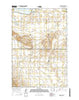 Veblen NE North Dakota Current topographic map, 1:24000 scale, 7.5 X 7.5 Minute, Year 2014