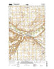 Velva North Dakota Current topographic map, 1:24000 scale, 7.5 X 7.5 Minute, Year 2014
