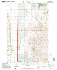 Venlo North Dakota Historical topographic map, 1:24000 scale, 7.5 X 7.5 Minute, Year 1998