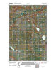 Voltaire North Dakota Historical topographic map, 1:24000 scale, 7.5 X 7.5 Minute, Year 2011