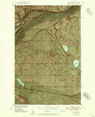 Voltaire North Dakota Historical topographic map, 1:24000 scale, 7.5 X 7.5 Minute, Year 1949