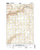 Wabek North Dakota Current topographic map, 1:24000 scale, 7.5 X 7.5 Minute, Year 2014