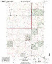 Wannagan Creek West North Dakota Historical topographic map, 1:24000 scale, 7.5 X 7.5 Minute, Year 1997