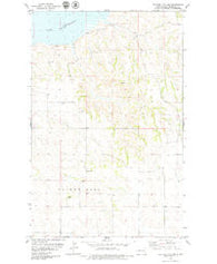 Watford City NW North Dakota Historical topographic map, 1:24000 scale, 7.5 X 7.5 Minute, Year 1978