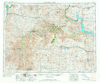 Watford City North Dakota Historical topographic map, 1:250000 scale, 1 X 2 Degree, Year 1967