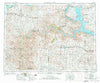 Watford City North Dakota Historical topographic map, 1:250000 scale, 1 X 2 Degree, Year 1953