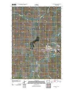 Watford City North Dakota Historical topographic map, 1:24000 scale, 7.5 X 7.5 Minute, Year 2011