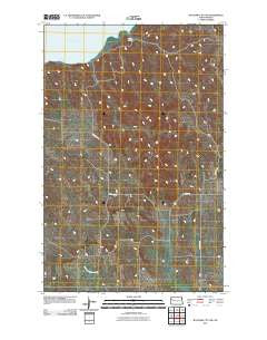 Watford City NW North Dakota Historical topographic map, 1:24000 scale, 7.5 X 7.5 Minute, Year 2011