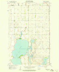 Webster North Dakota Historical topographic map, 1:24000 scale, 7.5 X 7.5 Minute, Year 1957