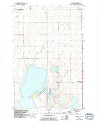 Webster North Dakota Historical topographic map, 1:24000 scale, 7.5 X 7.5 Minute, Year 1994