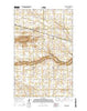 Wellsburg North Dakota Current topographic map, 1:24000 scale, 7.5 X 7.5 Minute, Year 2014