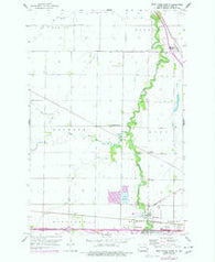 West Fargo North North Dakota Historical topographic map, 1:24000 scale, 7.5 X 7.5 Minute, Year 1959