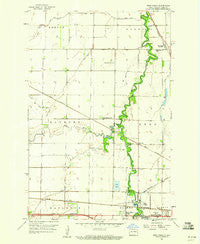 West Fargo North Dakota Historical topographic map, 1:24000 scale, 7.5 X 7.5 Minute, Year 1959