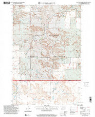West Fork Deep Creek North Dakota Historical topographic map, 1:24000 scale, 7.5 X 7.5 Minute, Year 1997