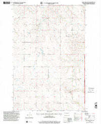West Twin Butte North Dakota Historical topographic map, 1:24000 scale, 7.5 X 7.5 Minute, Year 1997