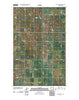 West Bonetraill North Dakota Historical topographic map, 1:24000 scale, 7.5 X 7.5 Minute, Year 2011