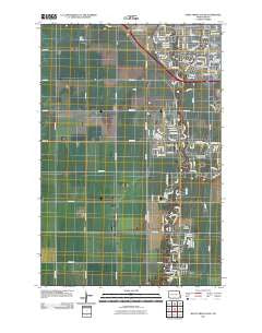 West Fargo South North Dakota Historical topographic map, 1:24000 scale, 7.5 X 7.5 Minute, Year 2011