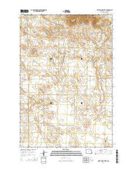 West Rainy Butte North Dakota Current topographic map, 1:24000 scale, 7.5 X 7.5 Minute, Year 2014