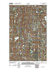 Westby Lake North Dakota Historical topographic map, 1:24000 scale, 7.5 X 7.5 Minute, Year 2011
