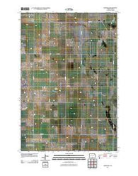 Westfield North Dakota Historical topographic map, 1:24000 scale, 7.5 X 7.5 Minute, Year 2011