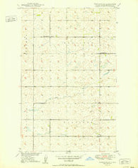 Westhope SW North Dakota Historical topographic map, 1:24000 scale, 7.5 X 7.5 Minute, Year 1950