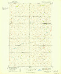 Westhope SW North Dakota Historical topographic map, 1:24000 scale, 7.5 X 7.5 Minute, Year 1950