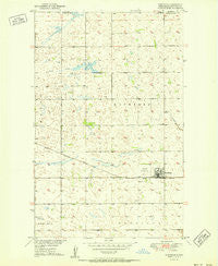 Westhope North Dakota Historical topographic map, 1:24000 scale, 7.5 X 7.5 Minute, Year 1951