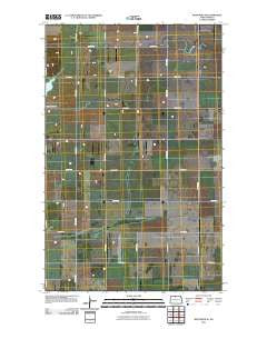 Westhope SE North Dakota Historical topographic map, 1:24000 scale, 7.5 X 7.5 Minute, Year 2011