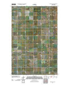 Westhope SW North Dakota Historical topographic map, 1:24000 scale, 7.5 X 7.5 Minute, Year 2011