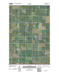 Wheatland North Dakota Historical topographic map, 1:24000 scale, 7.5 X 7.5 Minute, Year 2011