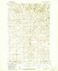 White Butte NW North Dakota Historical topographic map, 1:24000 scale, 7.5 X 7.5 Minute, Year 1960