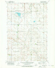 White Lake North Dakota Historical topographic map, 1:24000 scale, 7.5 X 7.5 Minute, Year 1973