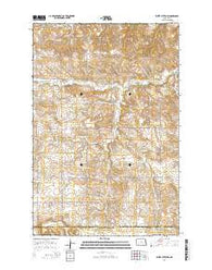 White Butte NW North Dakota Current topographic map, 1:24000 scale, 7.5 X 7.5 Minute, Year 2014