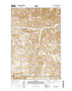 White Butte NW North Dakota Current topographic map, 1:24000 scale, 7.5 X 7.5 Minute, Year 2014