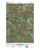 White Butte West North Dakota Historical topographic map, 1:24000 scale, 7.5 X 7.5 Minute, Year 2011