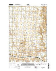 White Earth North Dakota Current topographic map, 1:24000 scale, 7.5 X 7.5 Minute, Year 2014