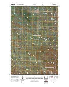 Williams Lake North Dakota Historical topographic map, 1:24000 scale, 7.5 X 7.5 Minute, Year 2011