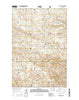 Williams Lake North Dakota Current topographic map, 1:24000 scale, 7.5 X 7.5 Minute, Year 2014